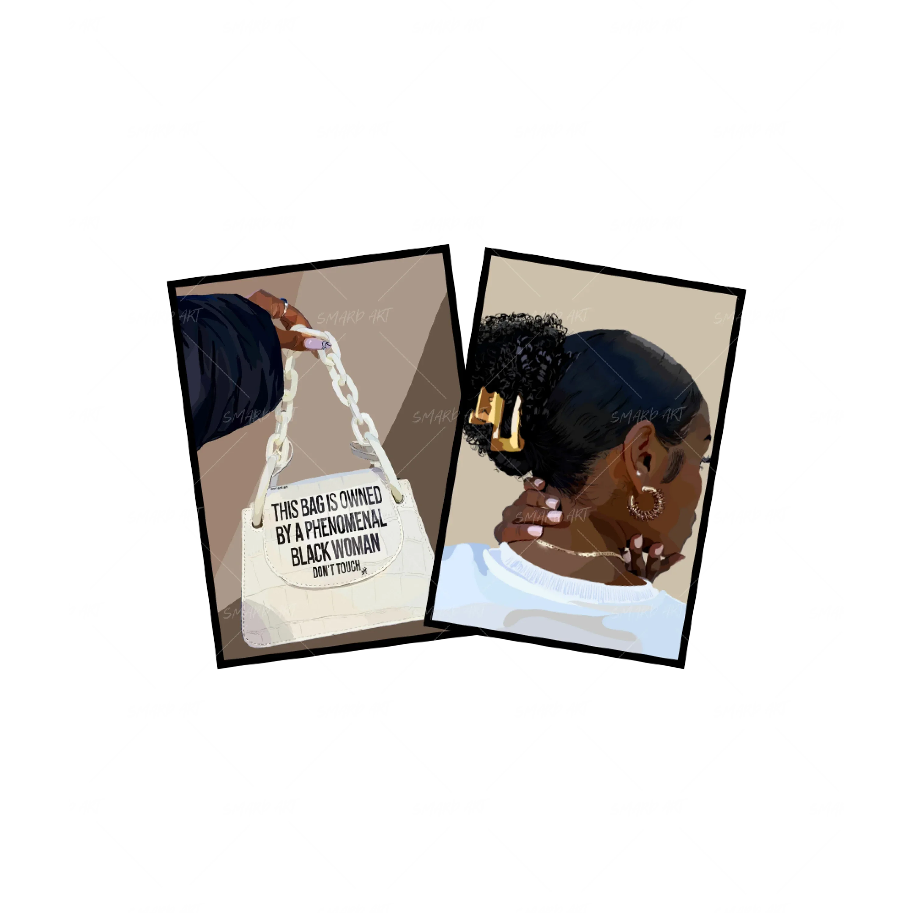 Art Print Bundle : The Bag + Douceur - Image 2