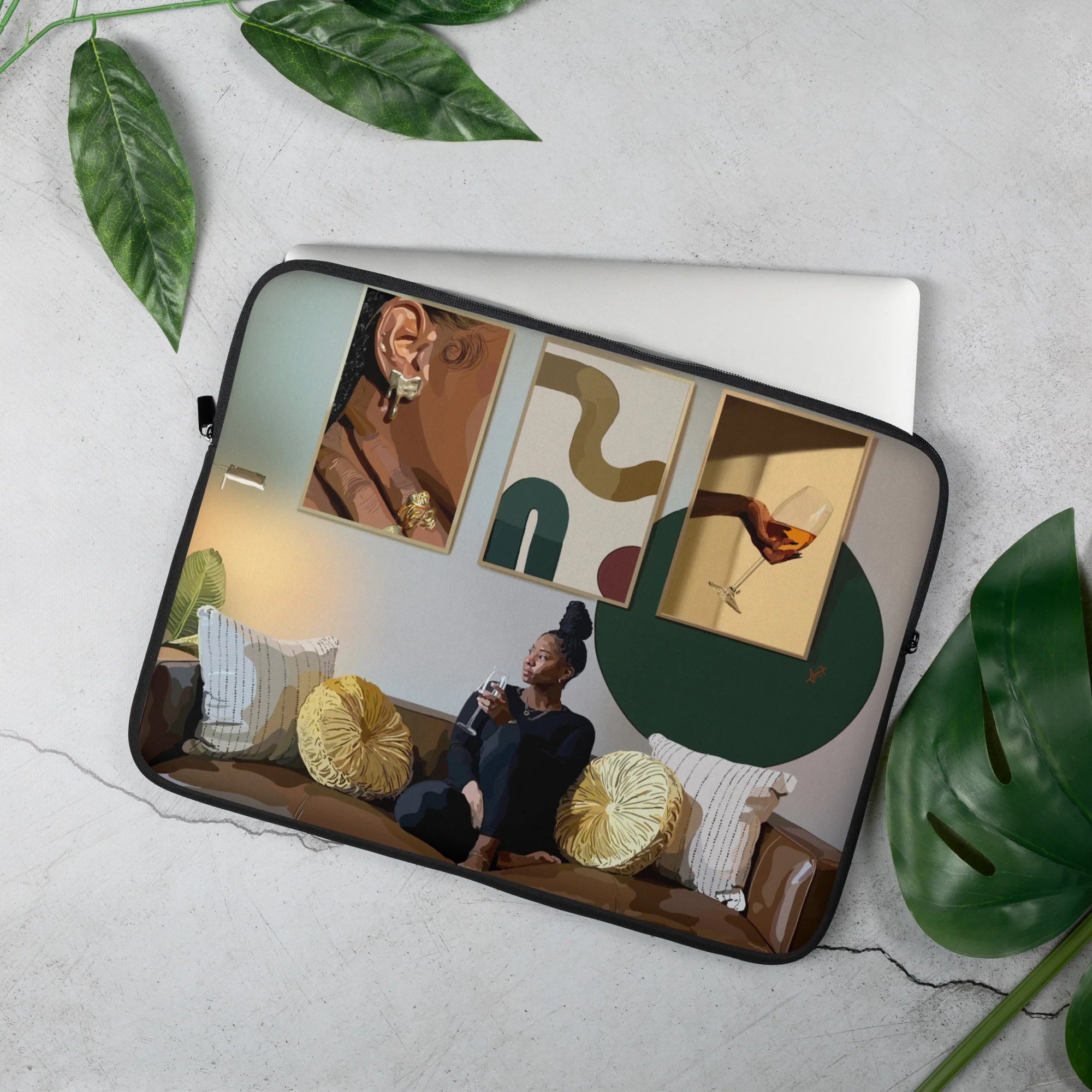 Art in Art II Laptop Sleeve - Image 2
