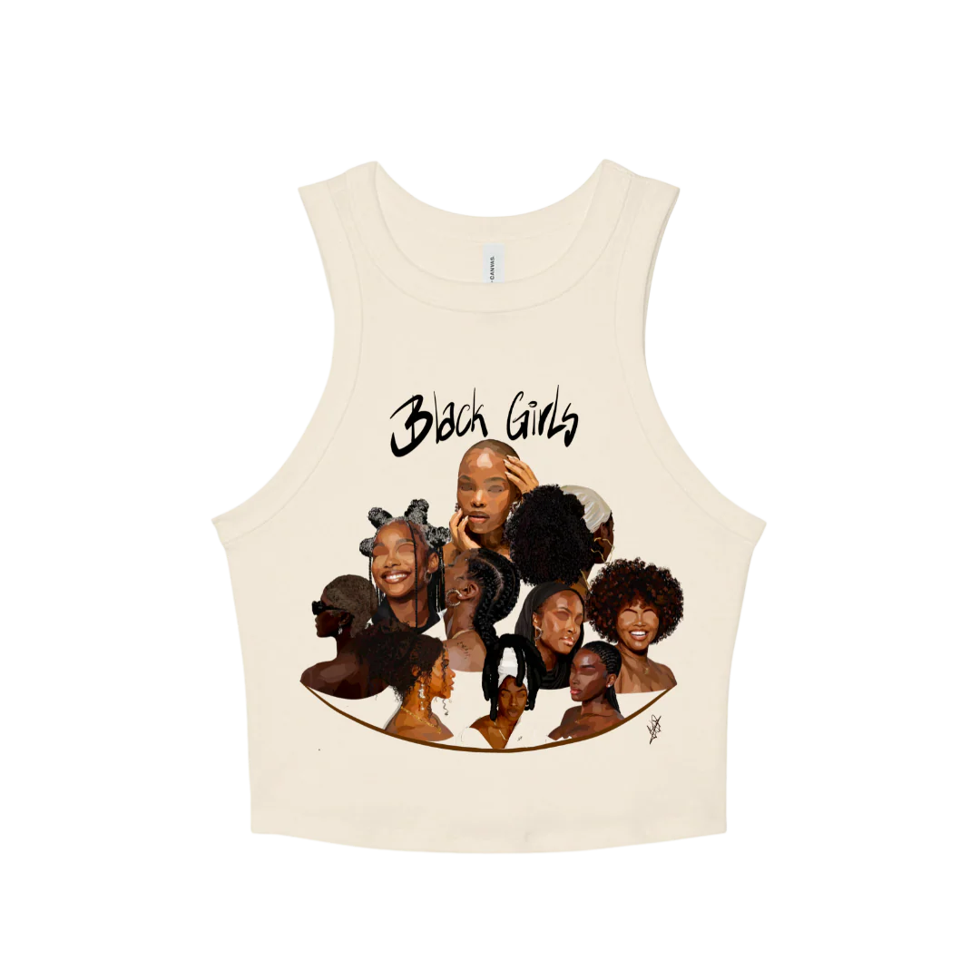 Black Girls Tank Top - Image 2