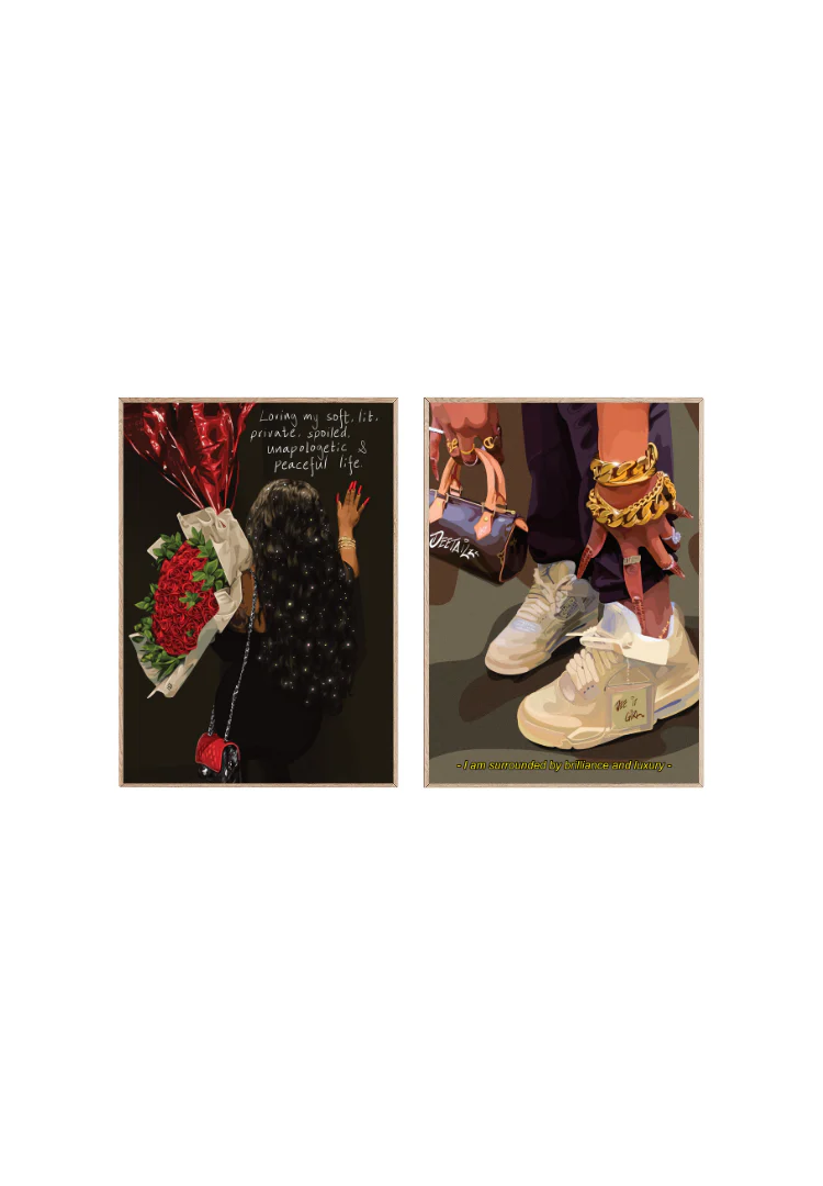 Bundle: Loving My Soft, Lit...Peaceful Life (Modest) + I am surrounded by brilliance and luxury