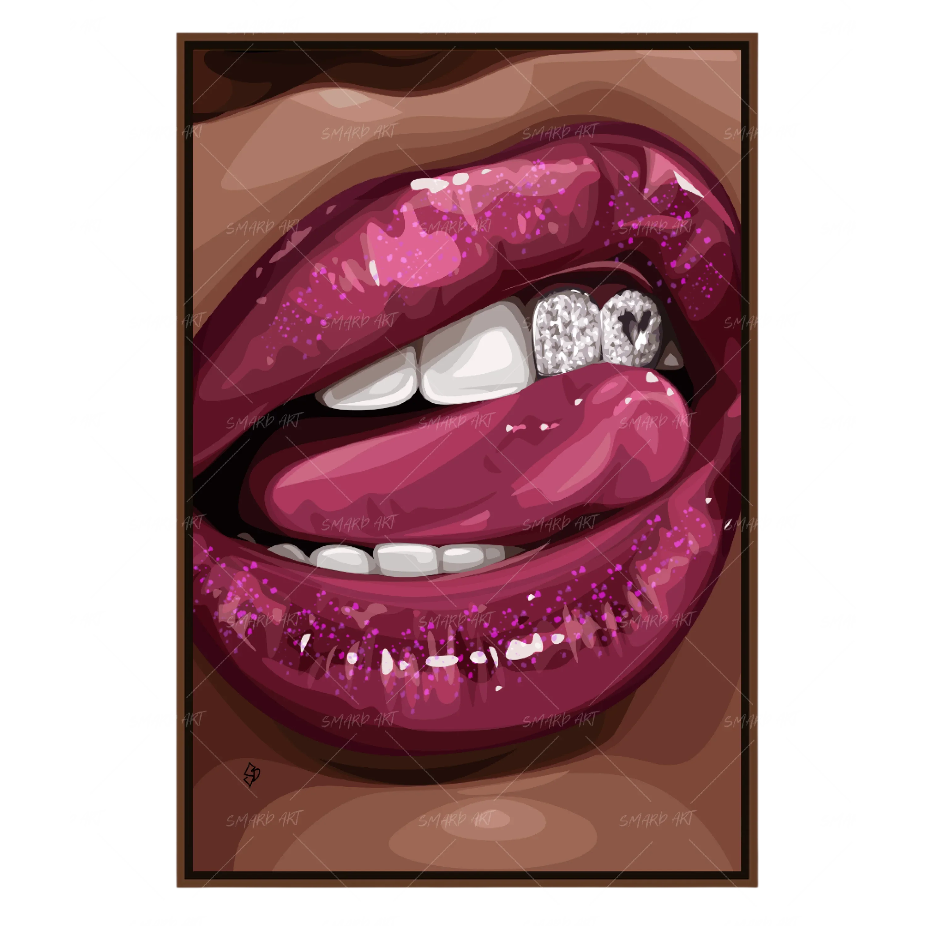 Glittery Grillz