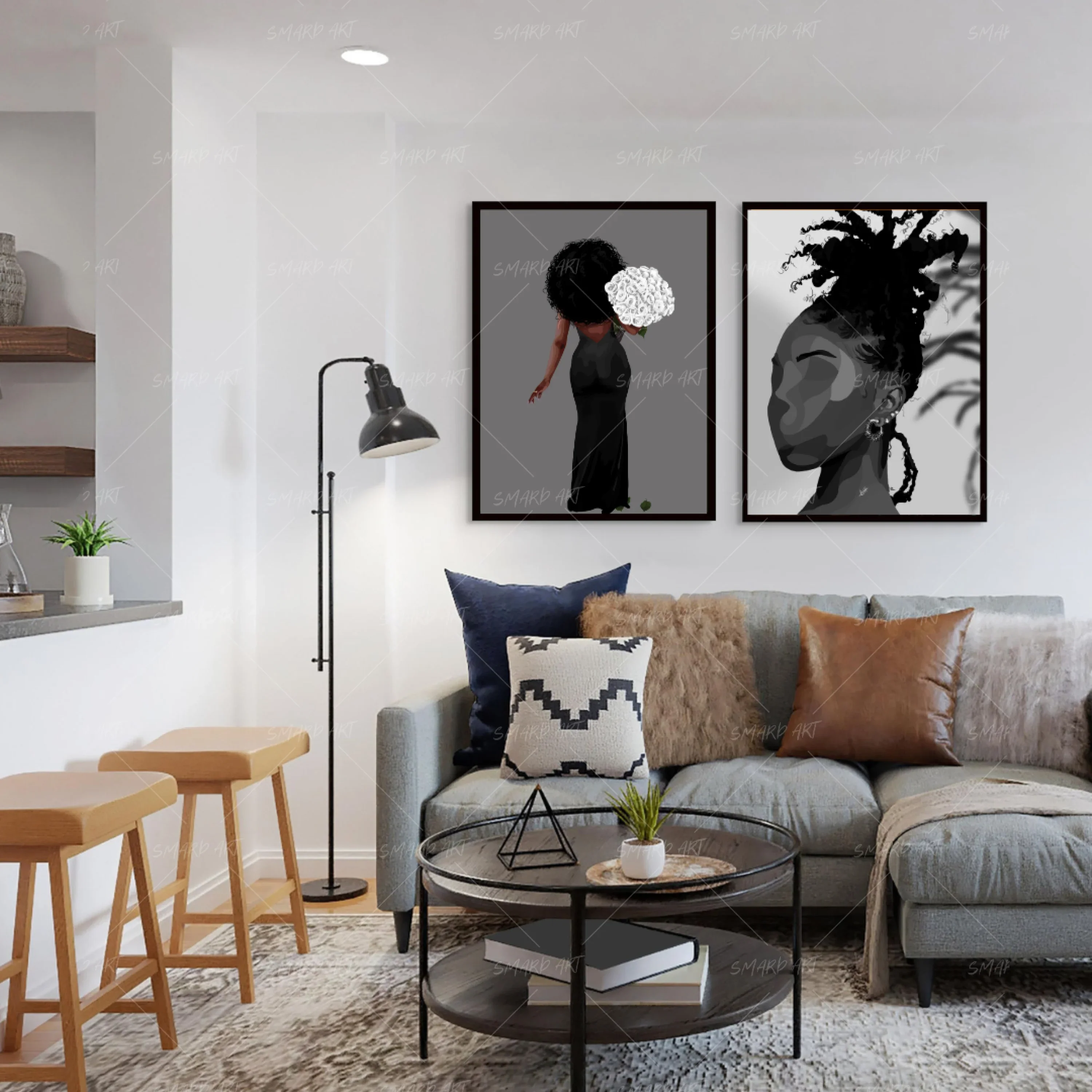 Locs Bae B&W - Image 4