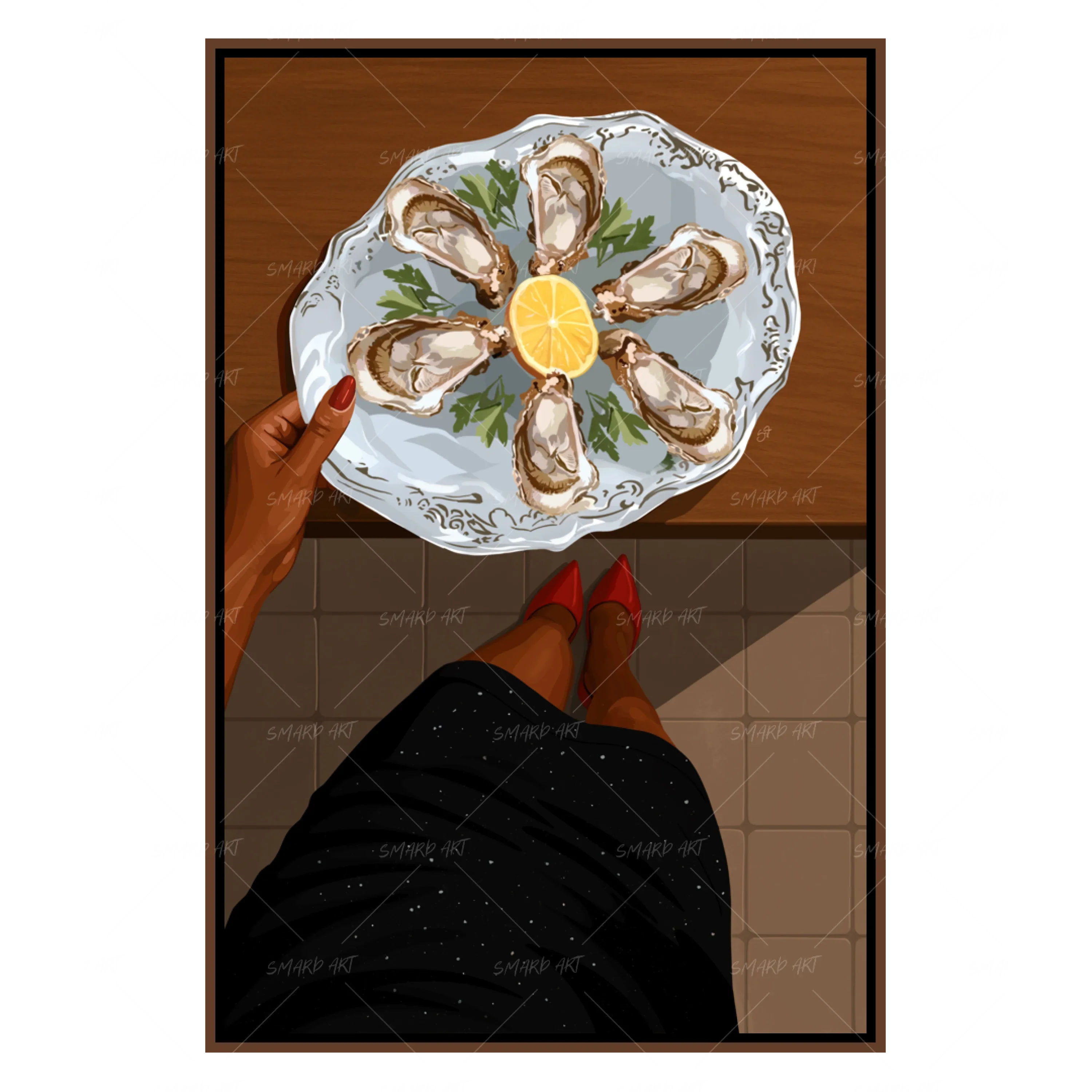 Oyster Plate